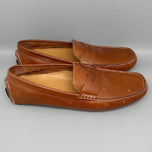 Cole Haan Howland Leather Penny Loafers C04534 Men's Sz 13 - Picture 1 of 10